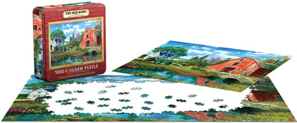 Puzzle: The Red Barn Tin
