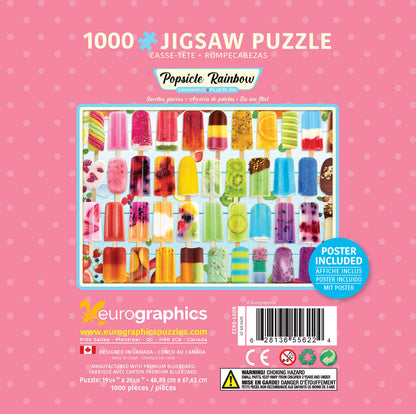 Puzzle: Popsicle Rainbow Tin