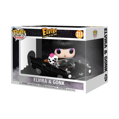 (PRE-ORDER) POP! Rides DLX: Elvira w/ Macabre Mobile