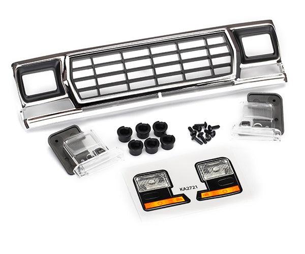 Traxxas 8070 Grill w/ Retainers / Headlight Housing Mount TRX-4 Ford Bronco
