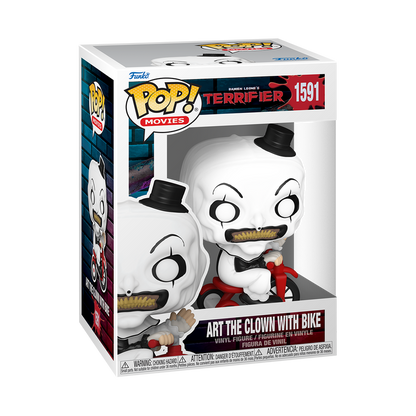 (PRE-ORDER) POP! Movies: Terrifier- Art the Clown w/bike