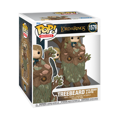 (PRE-ORDER) POP! Super: LOTR- Treebeard w/Mary & Pip