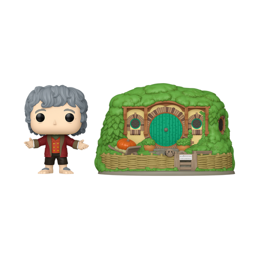 (PRE-ORDER) POP! Town: LOTR-Bilbo & Bag End