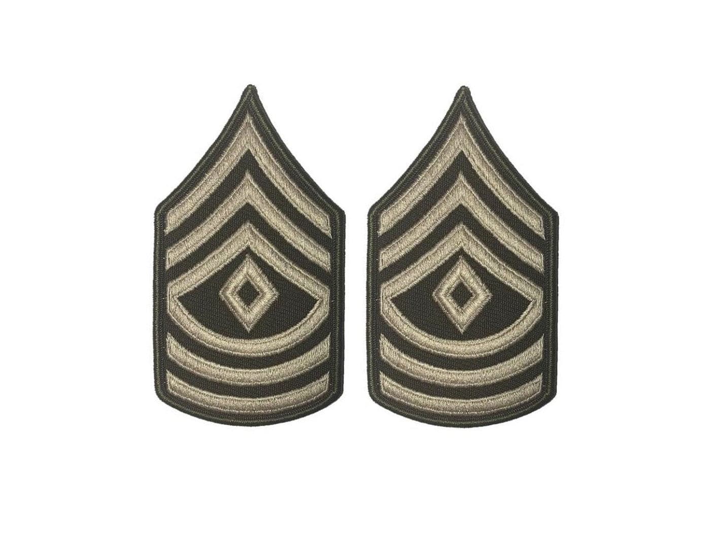 U.S. Army AGSU E-8 First Sergeant Chevron Sew on Rank (Female)