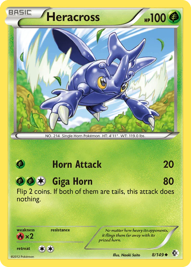 Heracross (8/149) [Black & White: Boundaries Crossed]