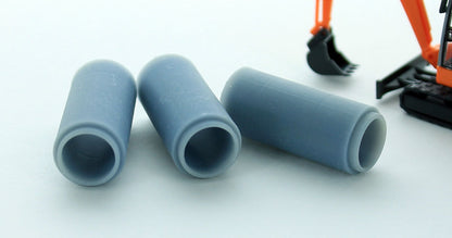 3D To Scale 87-125-GY 1/87 Concrete 36 Culvert, Grey 3-Pack