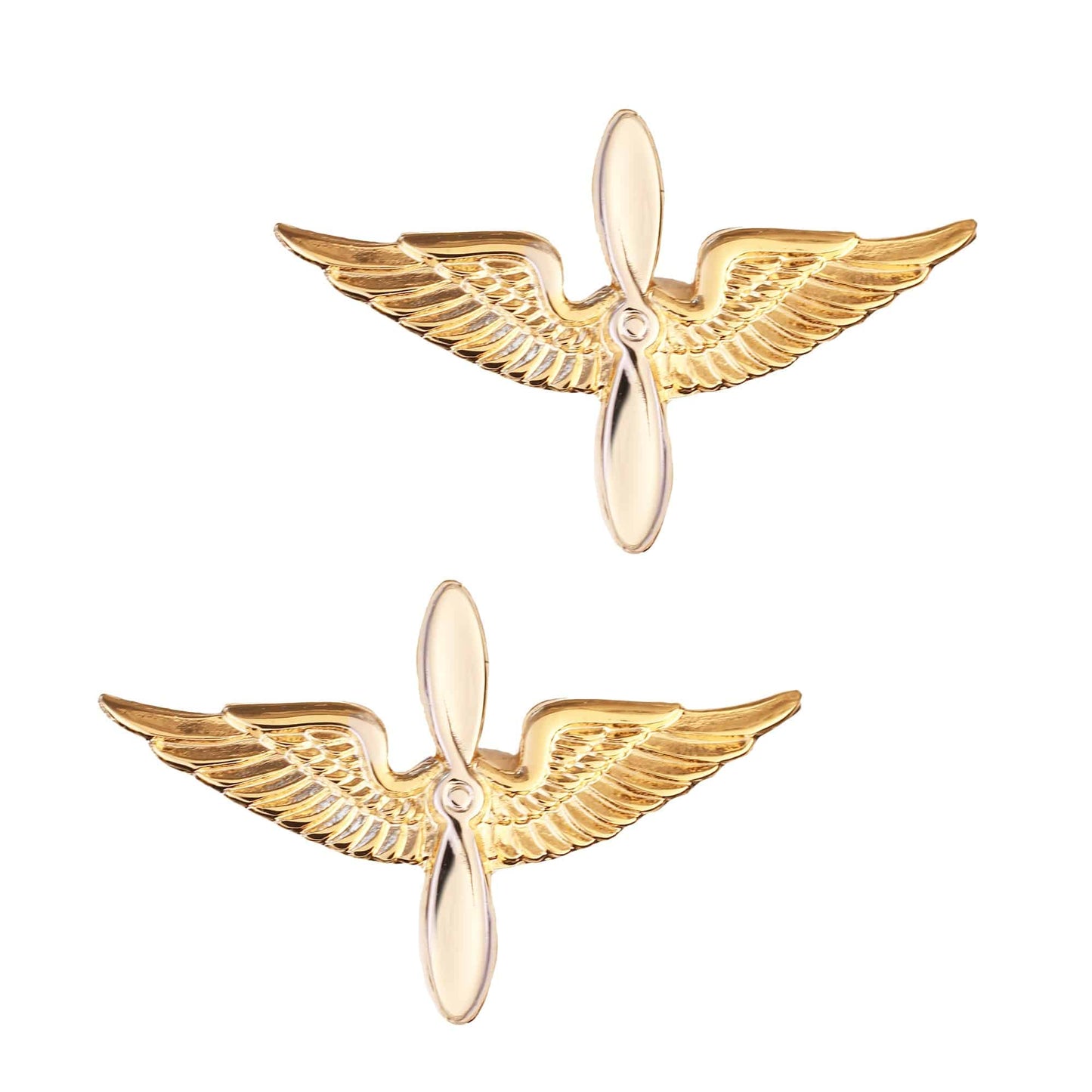 U.S. Army Aviation Officer Branch STA-BRITE Pin-on (pair)