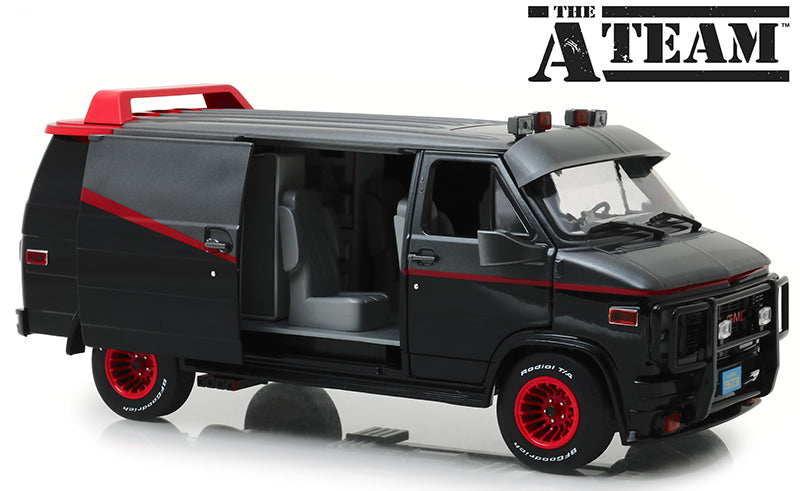 Greenlight 13521 1/18 1983 GMC Vandura, The A-Team