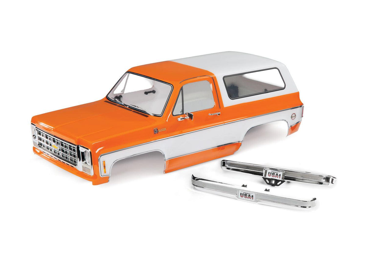 Traxxas TRA8126-ORNG TRX-4 1979 Chevrolet Blazer Orange Clipless Body