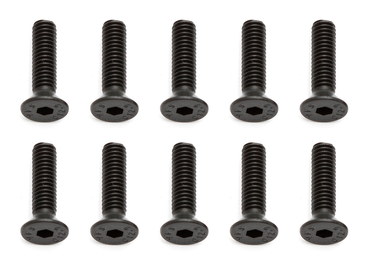 Team Associated ASC81263 M4x16mm FHCS Screws