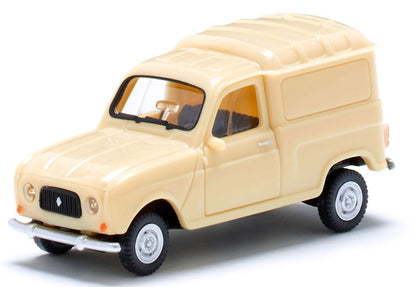 Wiking 022505 1/87 Renault R4 Box Van in Ivory