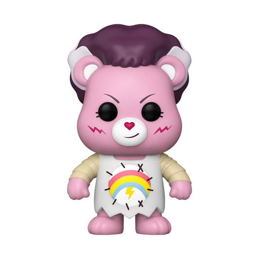 (PRE-ORDER) POP! Movies: Care Bears x Universal Monsters - Cheer Bear Bride of Frankenstein
