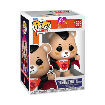 (PRE-ORDER) POP! Movies: Care Bears x Universal Monsters - Tenderheart Bear as Dracula