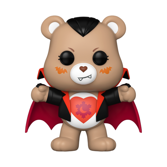 (PRE-ORDER) POP! Movies: Care Bears x Universal Monsters - Tenderheart Bear as Dracula