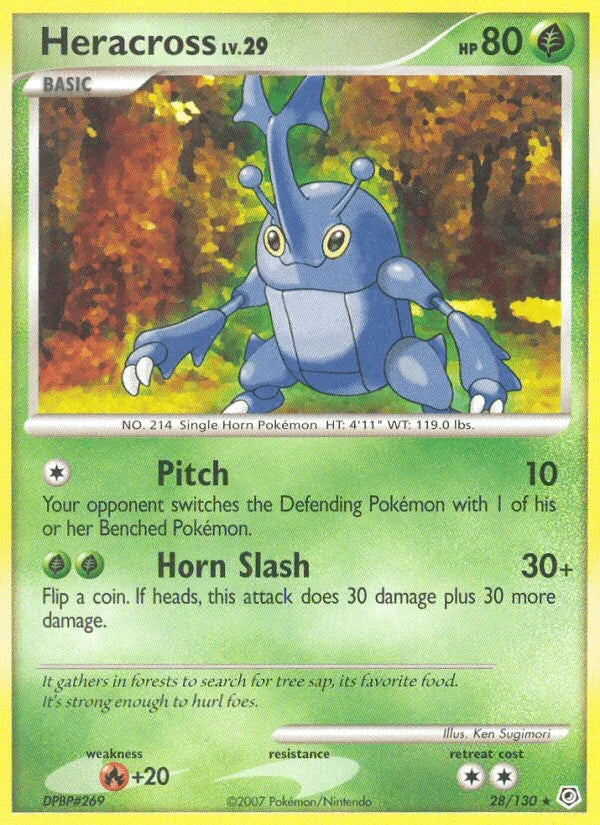 Heracross (28/130) [Diamond & Pearl: Base Set]