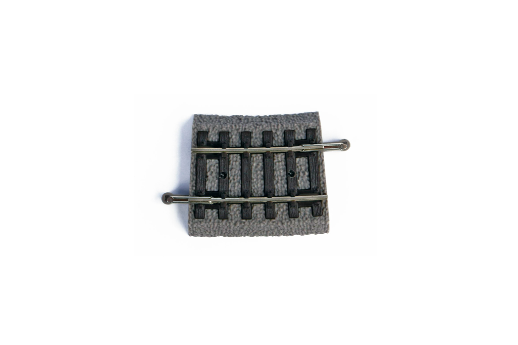 Piko 55417 HO Scale Roadbed Curved Track R1/7.5, Box of 6