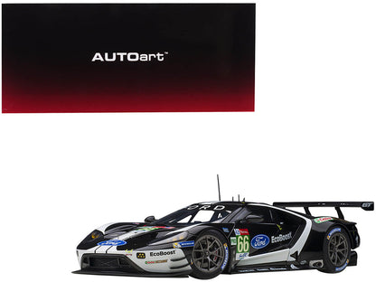 Ford GT #66 Stefan Mucke - Olivier Pla - Billy Johnson 24H of Le Mans (2019) 1/18 Model Car by Autoart  free shipping USA