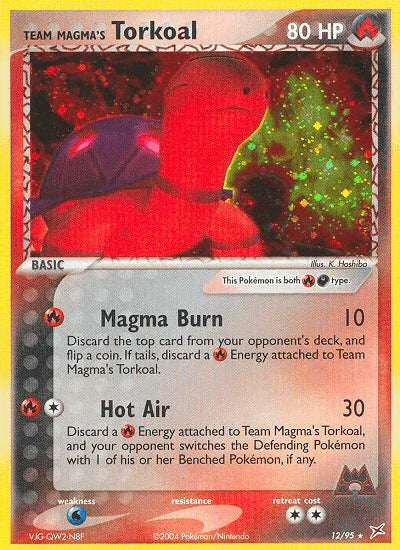 Team Magma's Torkoal (12/95) [EX: Team Magma vs Team Aqua]