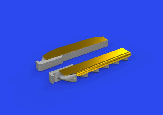 Eduard 672325 1/72 Aircraft- Bf109F/G Exhaust Stacks for EDU (Photo-Etch & Resin