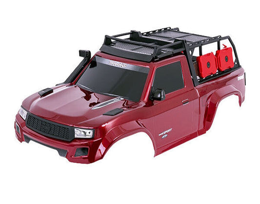 Traxxas 8213-RED Body TRX-4 Sport, Red Clipless