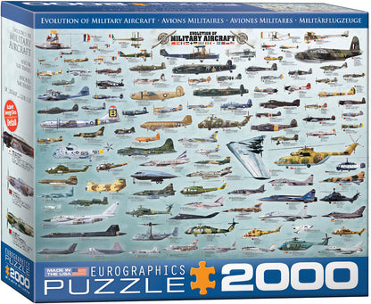 Puzzle: The BIG Puzzle Collection - Evolution of Military Aircraft