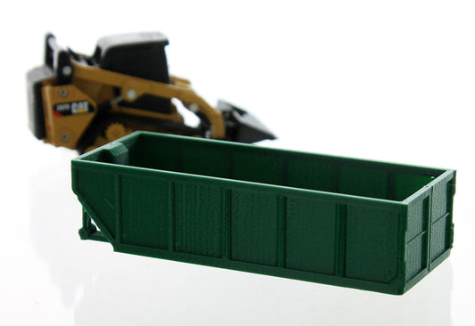 3D To Scale 64-235-GR 1/64 – Rolloff Dumpster 15yds Green Scene Detail