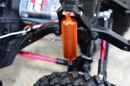 GPM ALUMINUM F / R INTERNAL SHOCKS RETICULATED PATTERN TRAXXAS TRX-4 BLACK