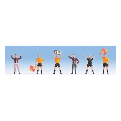 Noch 15989 HO Scale Referees & Trainers -- pkg(6)
