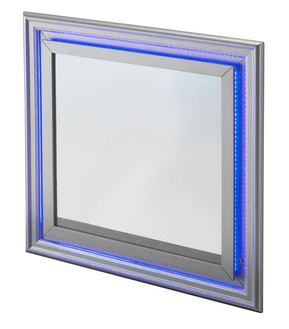 Elegant Transitional LED Mirror by Couch.com