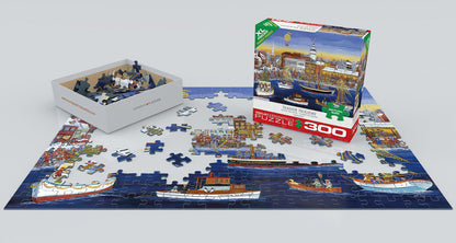 Puzzle: Variety 300 Pieces - Seaside Holiday