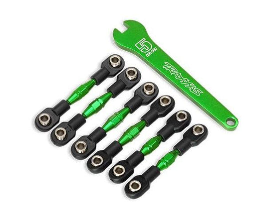 Traxxas 8341G Aluminum Turnbuckles w/ F/R camber links toe links & wrench 4-Tec