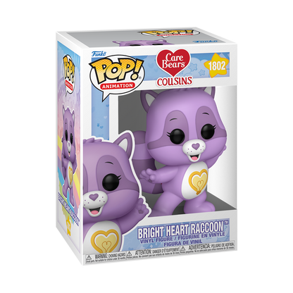 (PRE-ORDER) POP! Animation: Care Bear Cousins - Bright Heart Raccoon