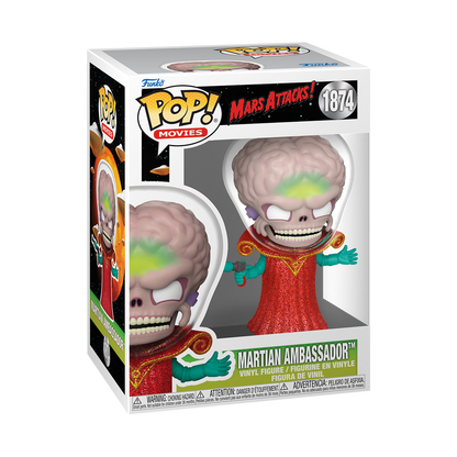 (PRE-ORDER) POP! Movies: Mars Attacks- Alien Leader