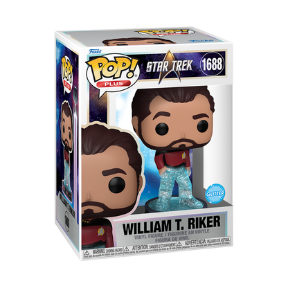(PRE-ORDER) POP! Plus: Star Trek Transporter- Riker