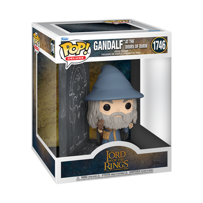 (PRE-ORDER) POP! DLX: LOTR S8 - Gandalf with Doors of Durin