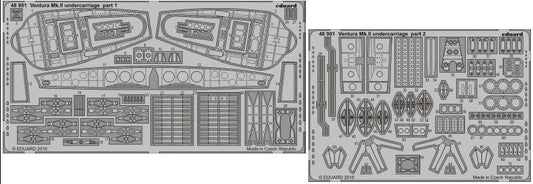 Eduard 48901 1/48 Aircraft- Ventura Mk II Undercarriage for RVL
