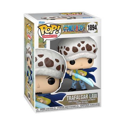 (PRE-ORDER) POP! Animation: One Piece - Law w/Blue Anesthesia