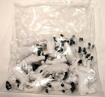Ertl 12743-25 1/64 Sheep, Bag of 25