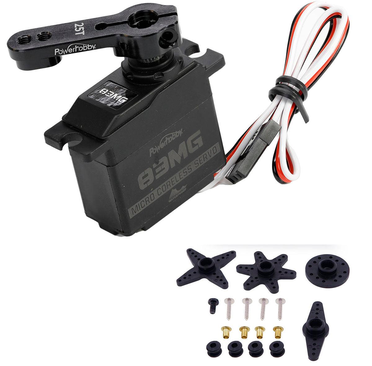 Powerhobby 83MG Waterproof Mini Servo FOR Traxxas 1/16 E-Revo Slash