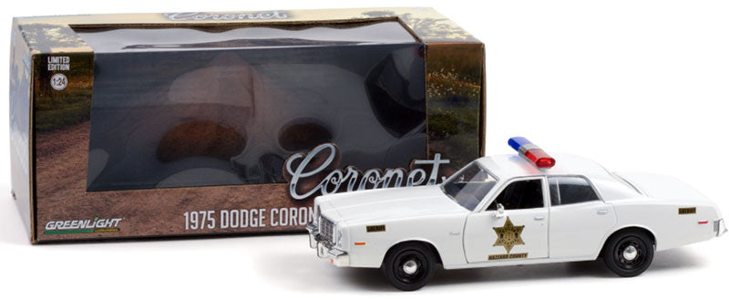 Greenlight 84104 1/24 Scale Hazzard County Sheriff - 1975 Dodge Coronet