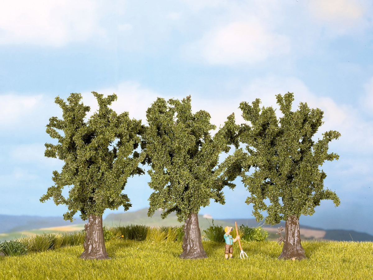 Noch 25150 HO Scale Maple Trees, 9 cm, Pack of 3