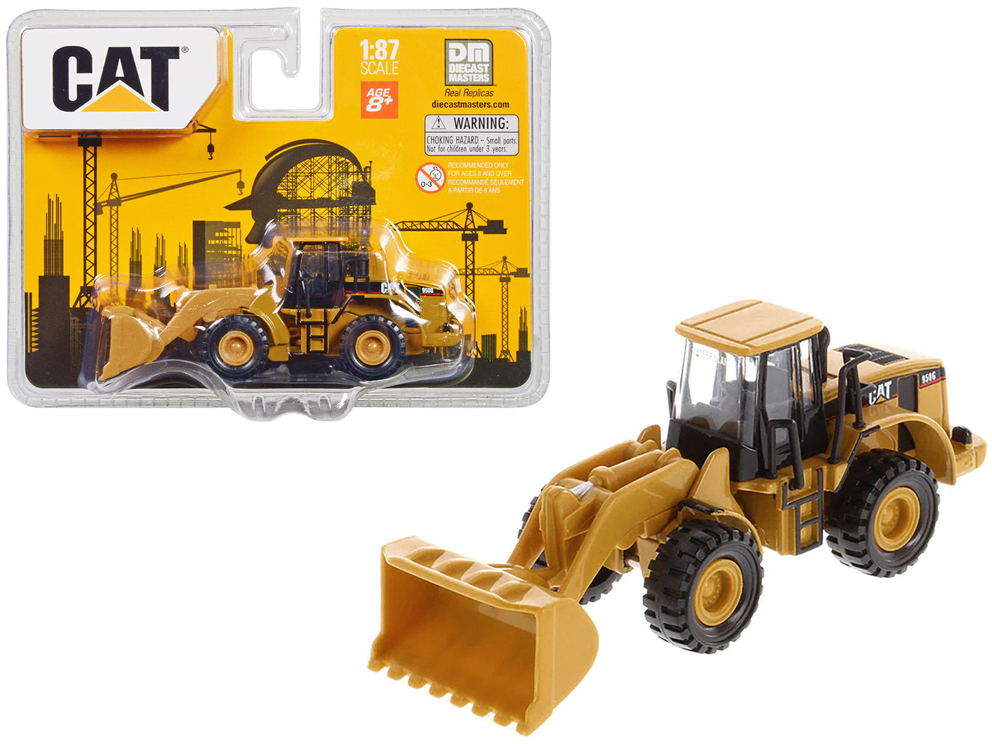 CAT Caterpillar 950G Series II Wheel Loader Yellow 1/87 (HO) Diecast Model by Diecast Masters  free shipping USA