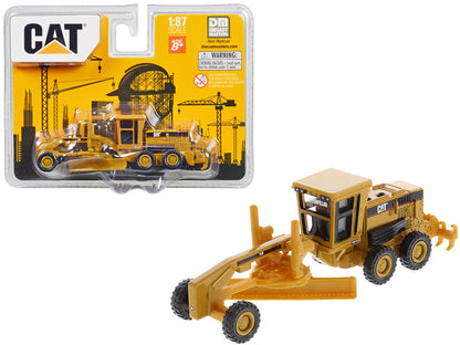 CAT Caterpillar 163H Motor Grader Yellow 1/87 (HO) Diecast Model by Diecast Masters  free shipping USA