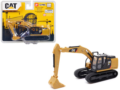 CAT Caterpillar 320F L Hydraulic Excavator Yellow and Black 1/64 Diecast Model by Diecast Masters  free shipping USA