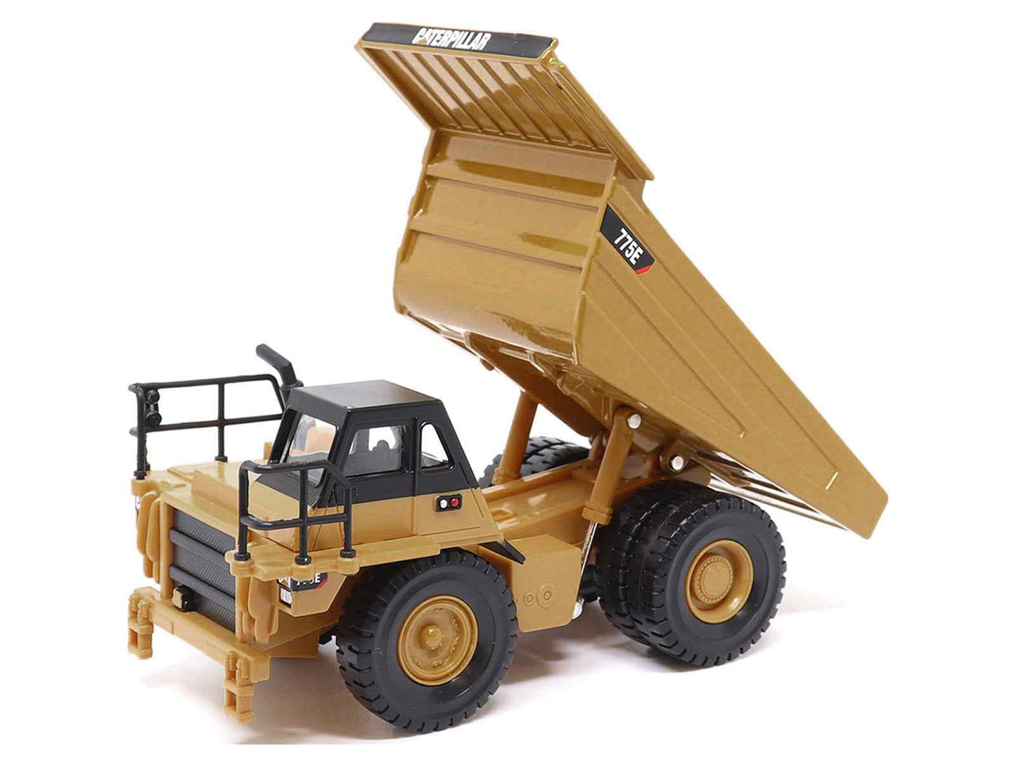 CAT Caterpillar 775E Off-Highway Dump Truck Yellow 1/64 Diecast Model by Diecast Masters
