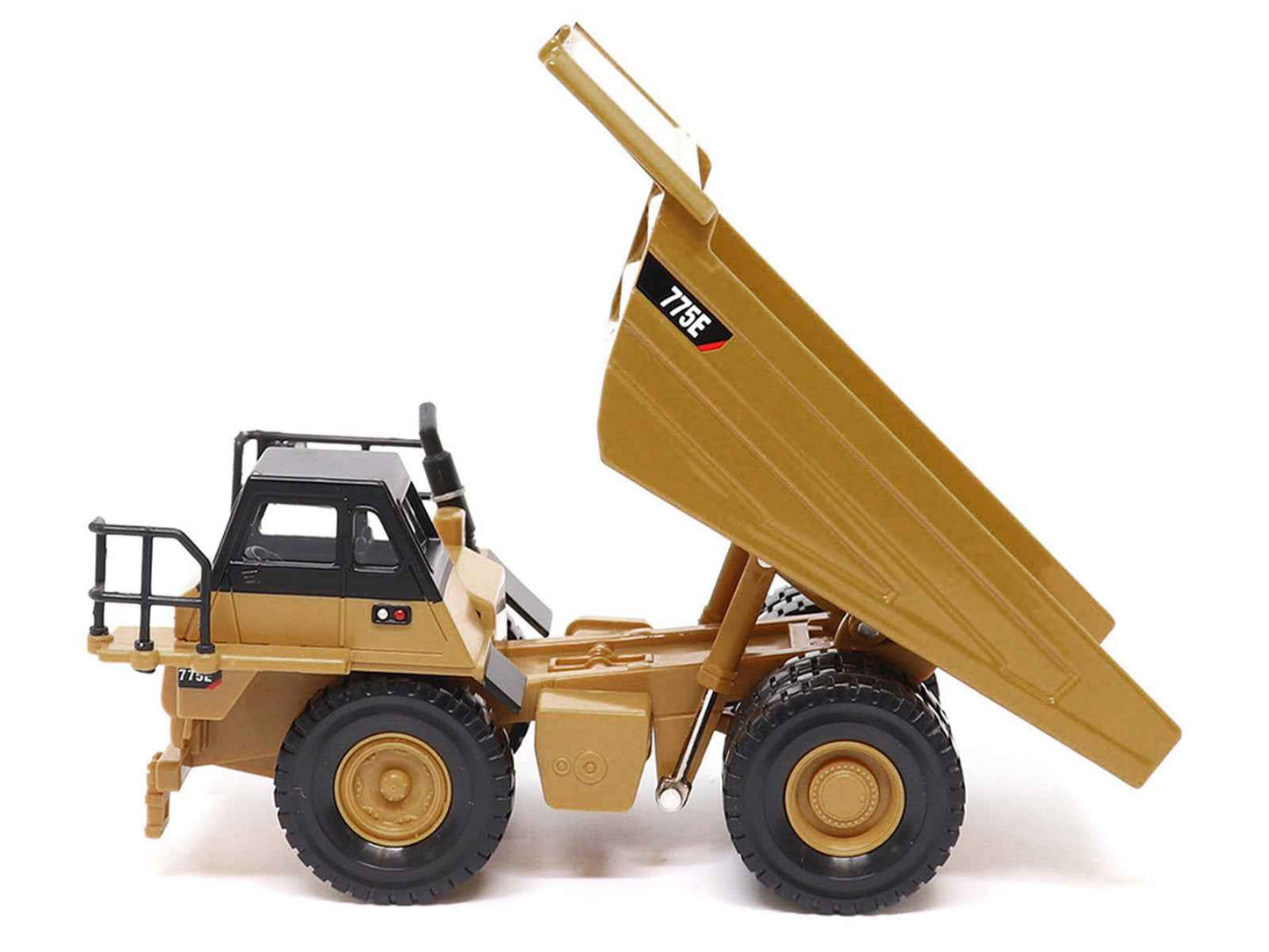 CAT Caterpillar 775E Off-Highway Dump Truck Yellow 1/64 Diecast Model by Diecast Masters