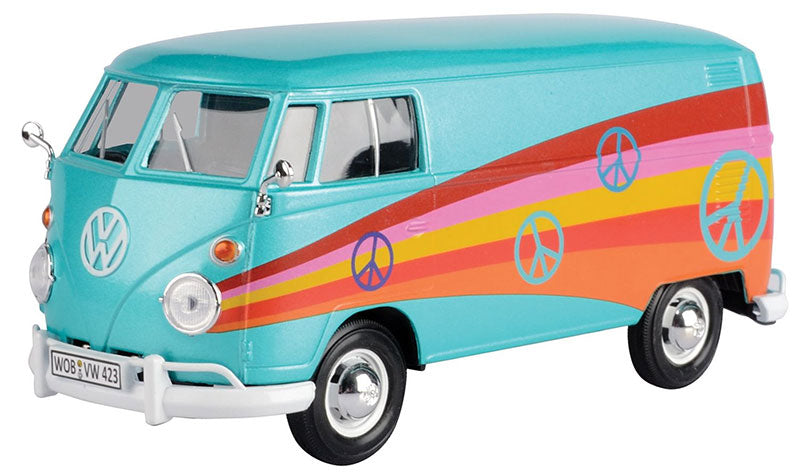 Motormax 79583 1/24 Volkswagen Type 2 T1 Peace Cargo Van