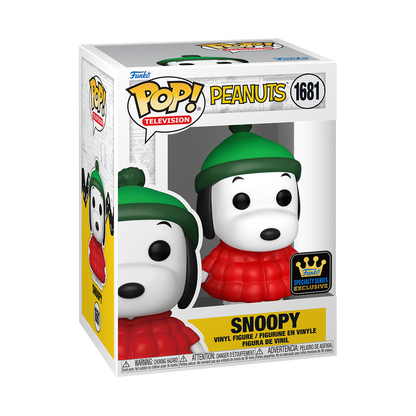 (PRE-ORDER) POP! Animation: Peanuts- Snoopy in Coat (Specialty Series Exclusive)