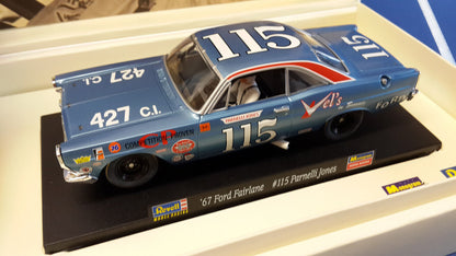 Revell Monogram ’67 Ford Fairlane #115 Parnelli Jones 1/32 Slot Car 85-4831 854831