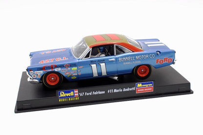Revell Monogram 1967 Ford Fairlane Mario Andretti Daytona Nascar 1/32 Slot Car 85-4895